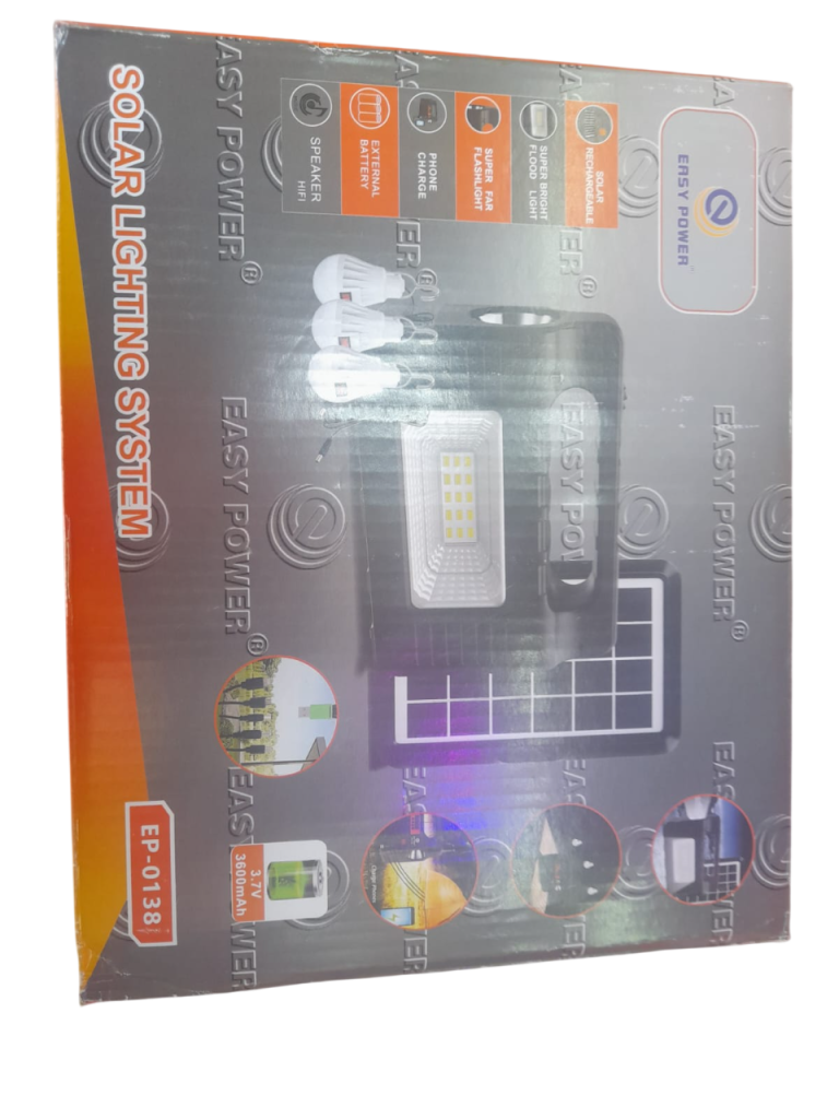 Easy Power Solar Lighting System with FM Radio